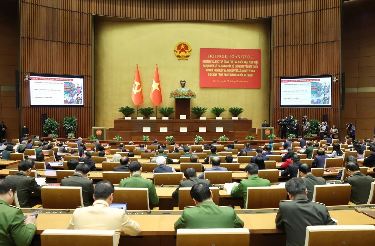 Đảng ủy Bộ Nông nghiệp và Môi trường tham dự Hội nghị triển khai Nghị quyết 79 và 80